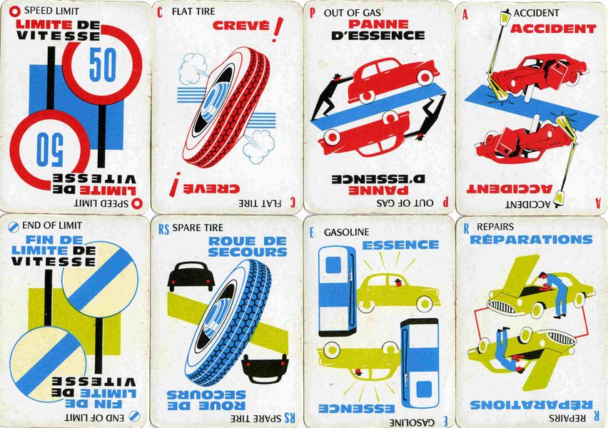 Mille Bornes, Board Game