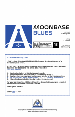 Mothership: Moonbase Blues