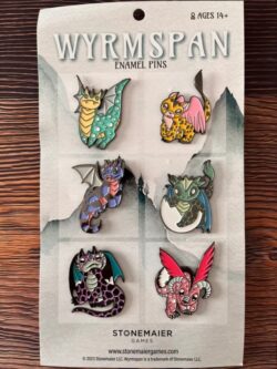 Wyrmspan Enamel Pin Set