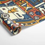 Board Game Wrapping Paper