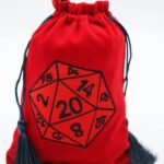 Dice Bag – Red D20
