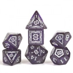 16 Die Set: D&D Adventure Dice: Warlock (Purple)