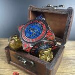 Tesseract Dice Spinner – Blue