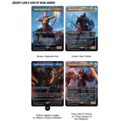 Magic The Gathering: Secret Lair Drop: God Of War: Norse (NONfoil)