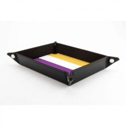 Nonbinary Pride Velvet Folding Tray