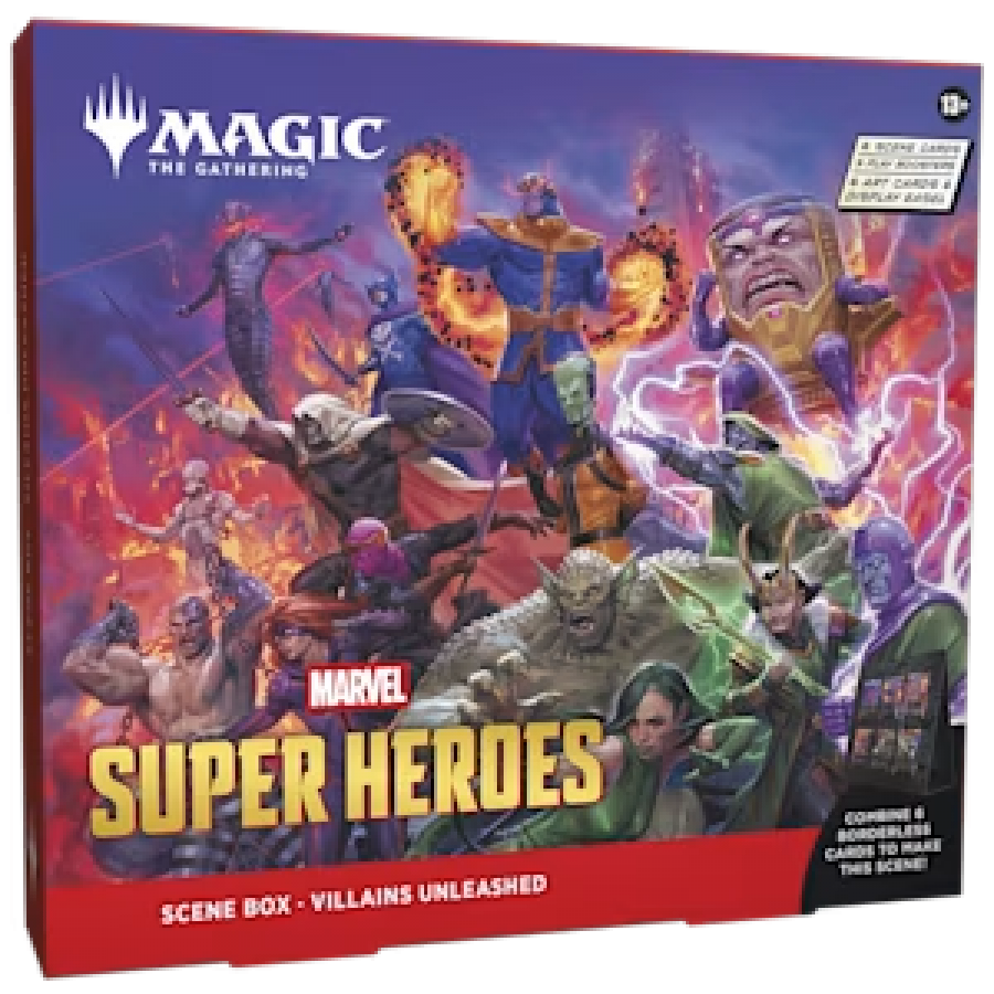 PreOrder: Magic: Marvel Super Heroes Set of 2 Scene Boxes MSH - Image 2