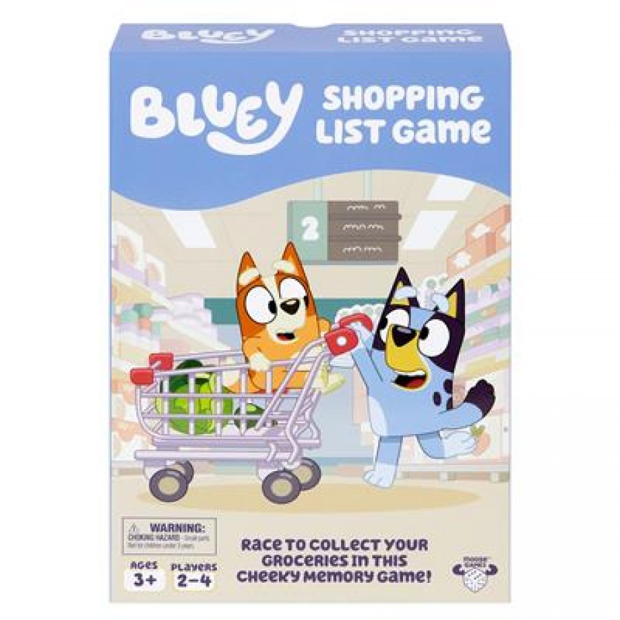 Bluey Shopping List Game