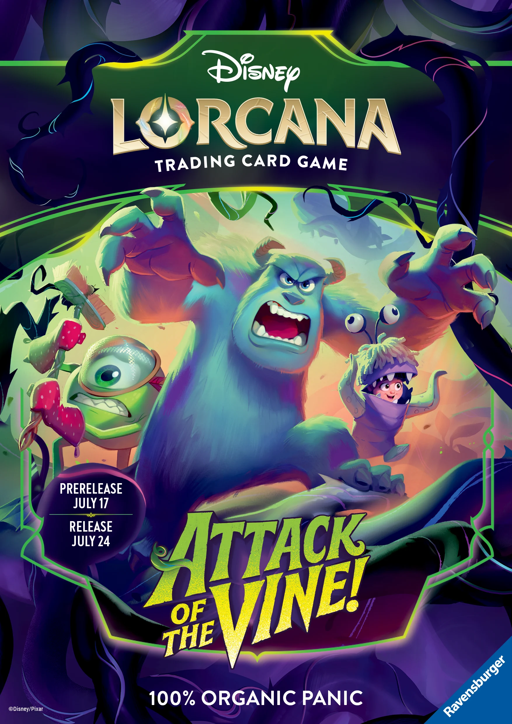 Lorcana: Attack of the Vine PreRelease Tournament - 7/18/26 @ 11am