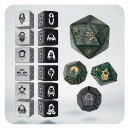 16-Die Set Hobbit: TCG Dice Set: Verdant Grove