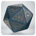 Jumbo D20 Spindown: Hobbit TCG Dice: Aether
