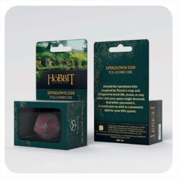 Jumbo D20 Spindown: Hobbit TCG Dice: Lunaris