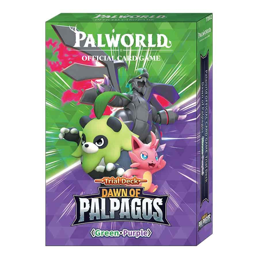 Palworld CCG: Dawn of Palpagos Trial Deck: Grn/Pur