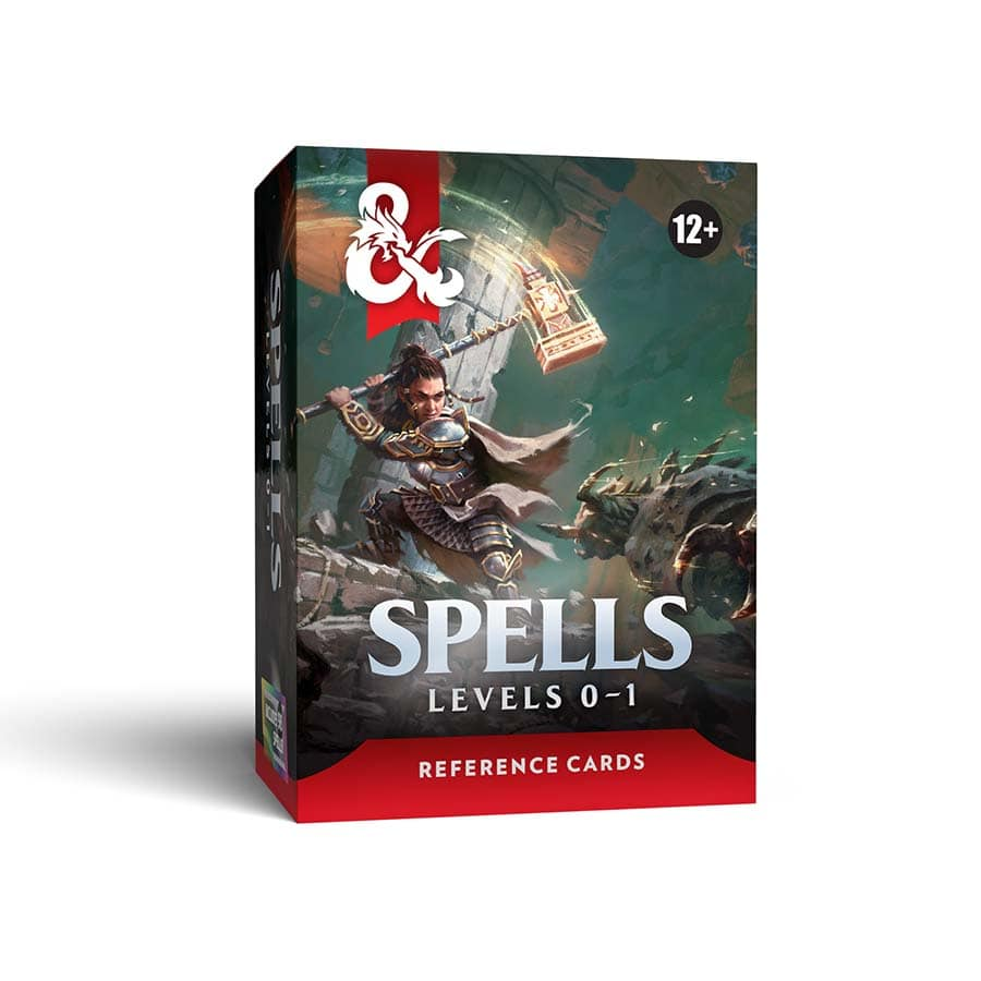 D&D (2024) Spell Cards: Level 0-1