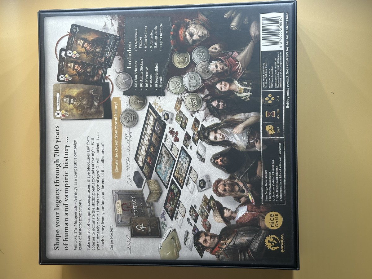 USED: Vampire: The Masquarade: Heritage - Image 3