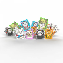 Cats vs Cucumbers: Killer Kitten Meeples