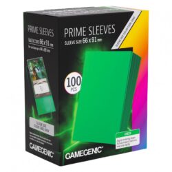 DP: Green Prime Sleeves 66×91 (100 ct)