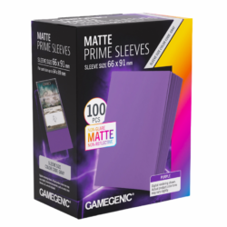 MS: Purple Matte Prime (66x91mm) 100ct